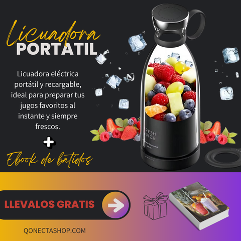 TermoSmart®: Termo + Licuadora Portátil y Ebook GRATIS.
