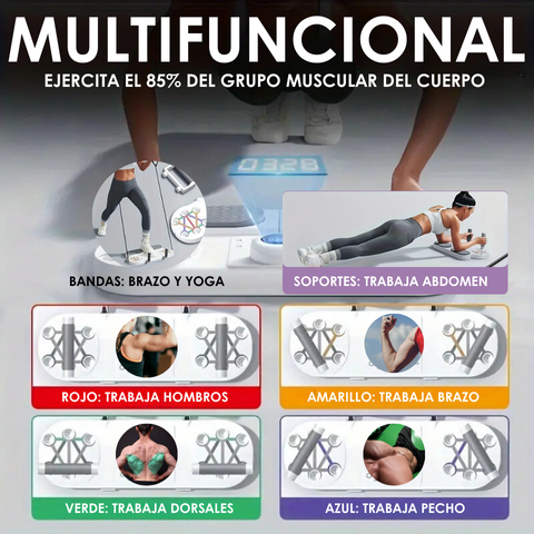 FlexFit®: Tabla de ejercicios 5 en 1