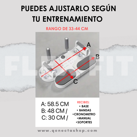 FlexFit®: Tabla de ejercicios 5 en 1