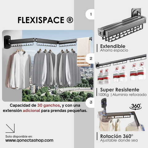 FlexiSpace® :Tendedero Expandible