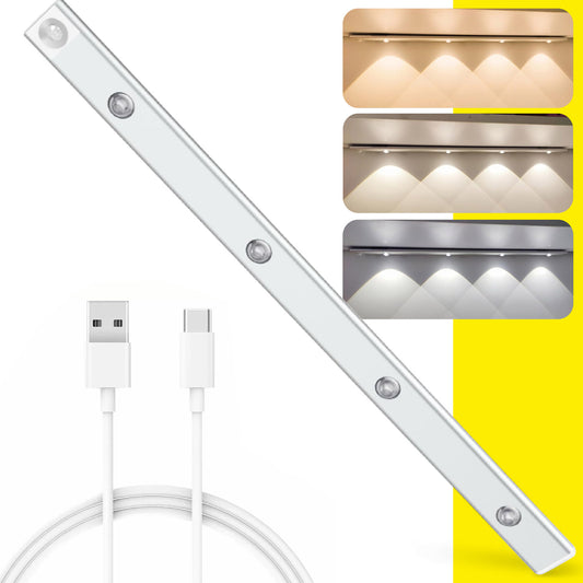 Lampara Barra 4 Luces Leds 60cm Sensor