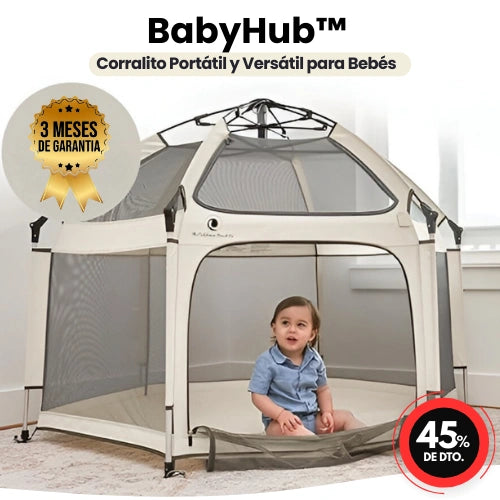 Corral Versátil y Portátil para Bebés