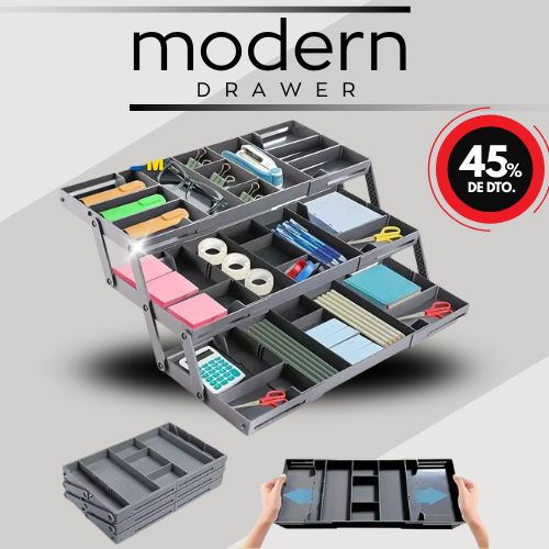 Organizador Tres niveles para Cajon