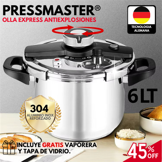 PressMaster: Olla a Presion