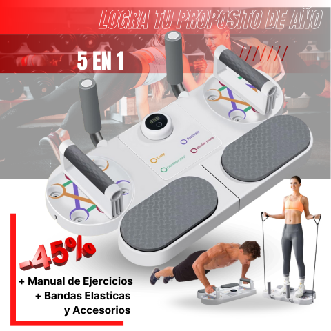 FlexFit®: Tabla de ejercicios 5 en 1